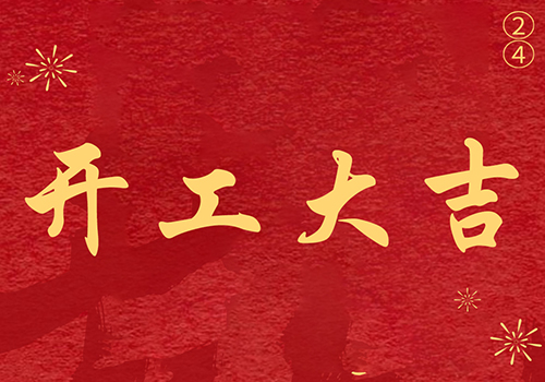  龙行龘龘，开工大吉！